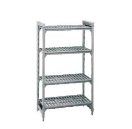 GATTO 4-Tier Heavy Duty Plastic Shelving - 910x450x1800mm